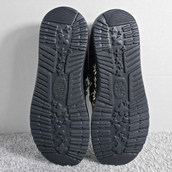 Hey Dude Wally Slip On Comfort Holiday Cheers Shoes Mens Size 10 Black/Multi NWT main image 5